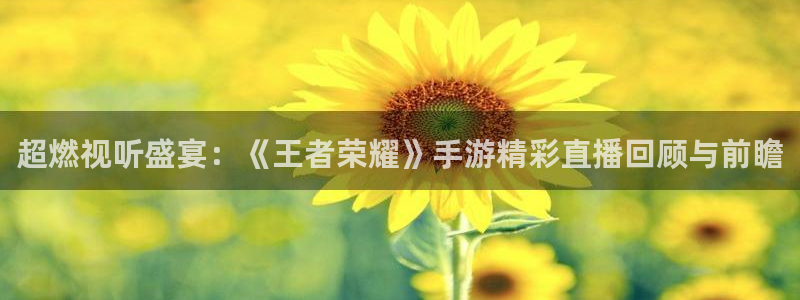 长征娱乐app下载|下载地址：超燃视听盛宴：《王者荣耀》手游