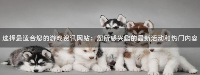 长征娱乐网页版地址：选择最适合您的游戏资讯网站：您所感兴趣的